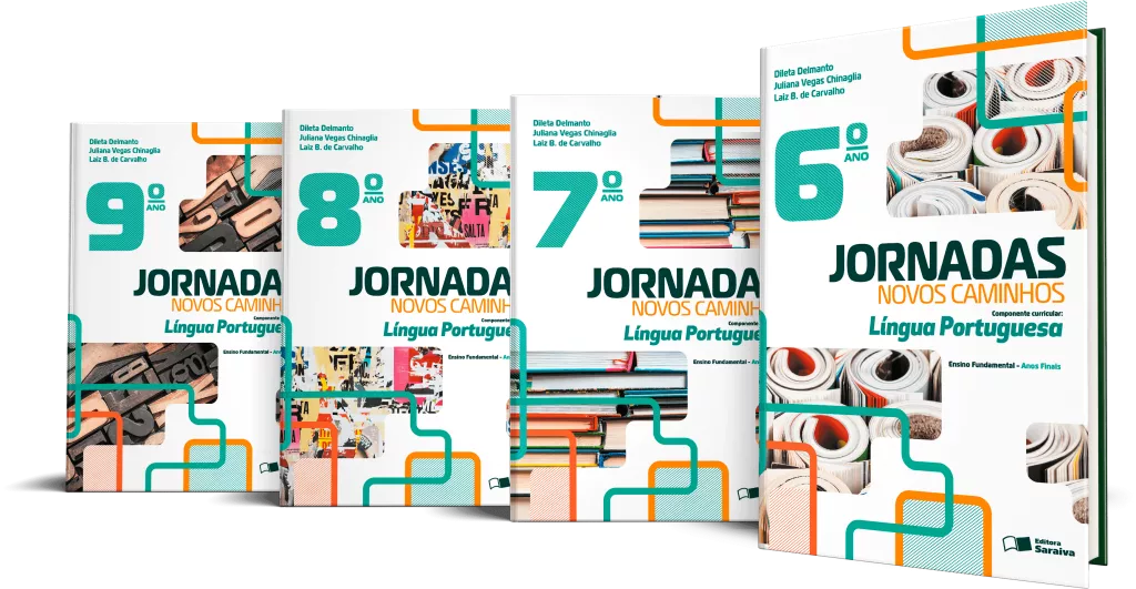 Livros do PNLD 2024 Jornadas Língua Portuguesa