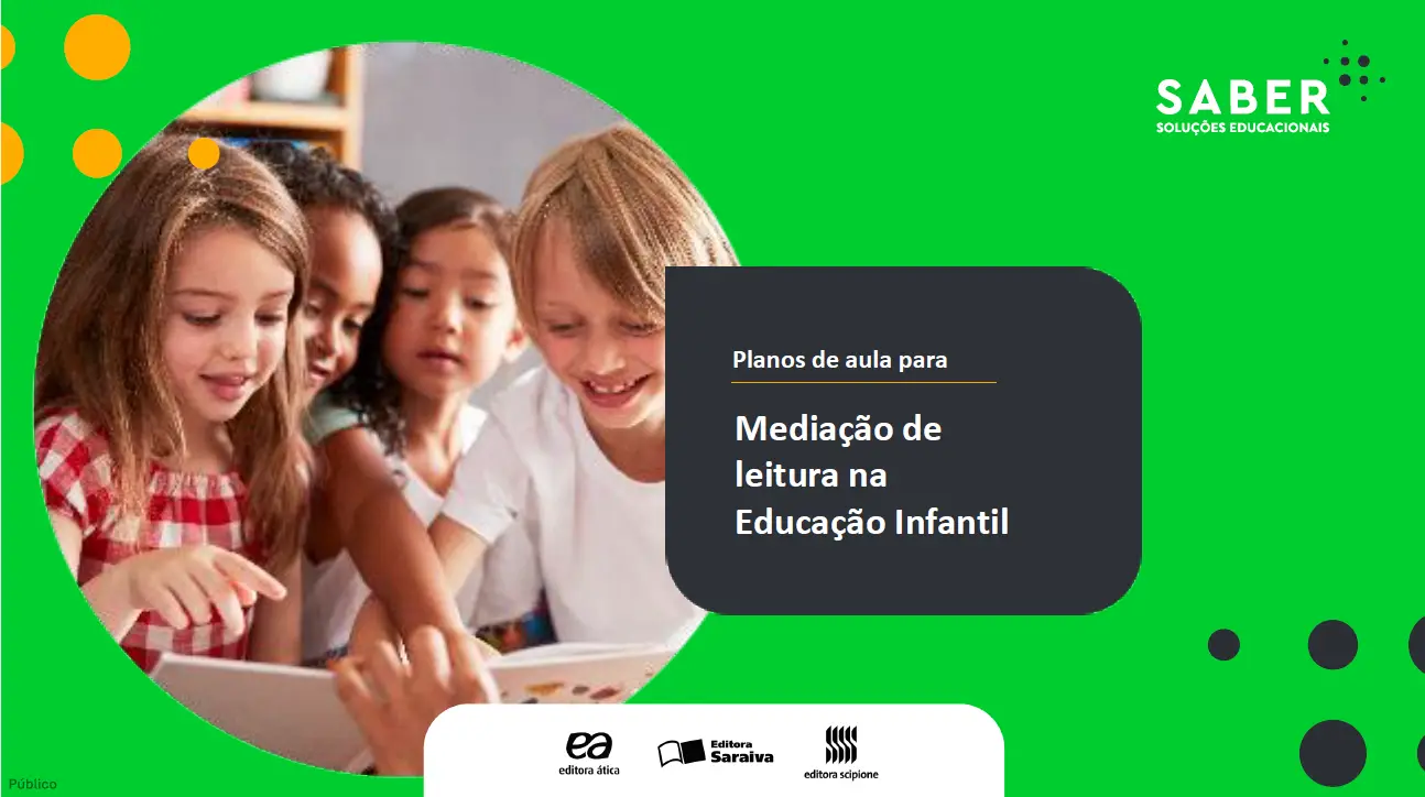 Capa Planos de aula para mediação de leitura na educação infantil