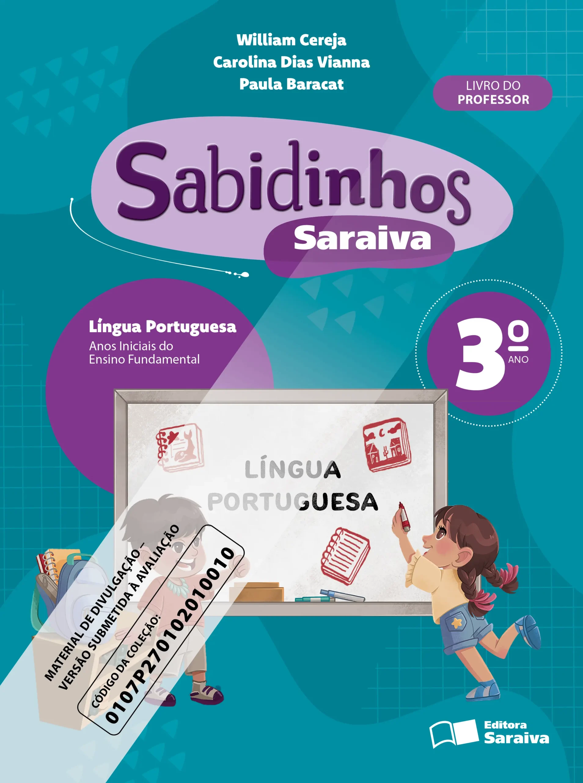 Sabidinhos Saraiva: Língua Portuguesa (3º ano) | PNLD 2027