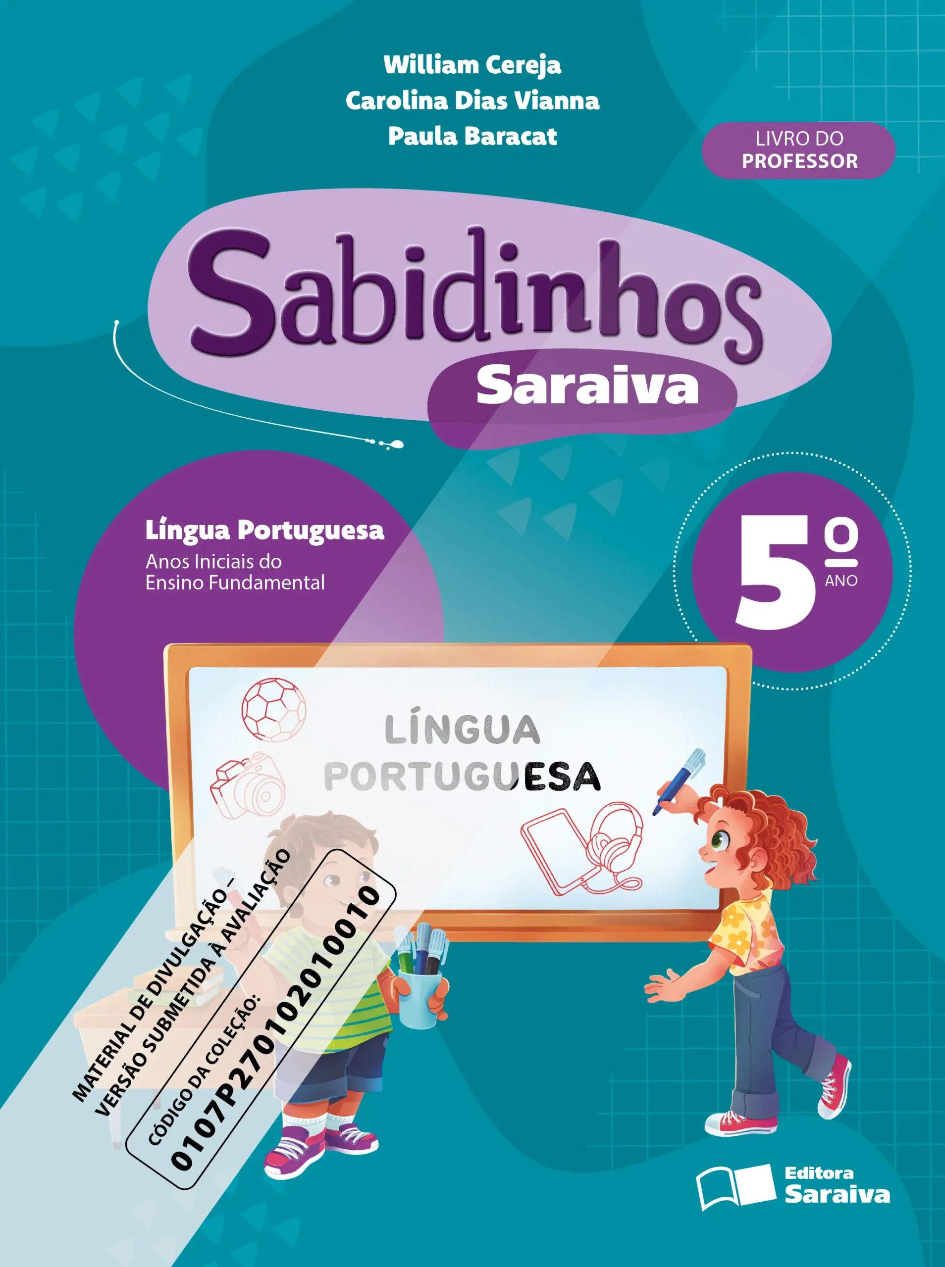 Sabidinhos Saraiva: Língua Portuguesa (5º ano) | PNLD 2027